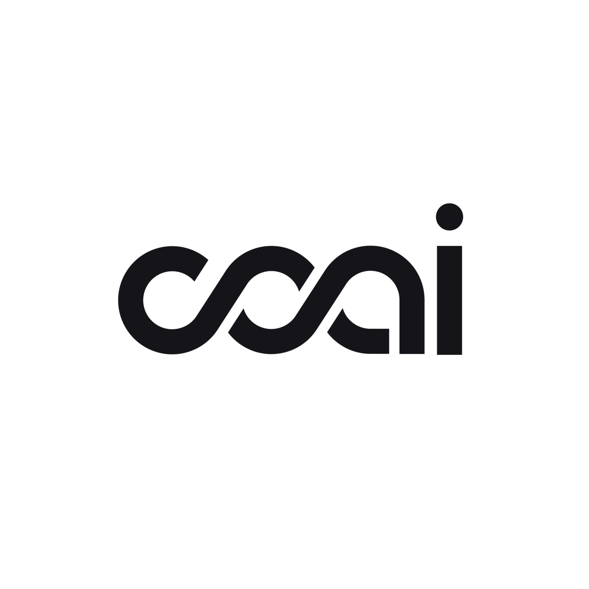 끊김 없이 이어지는 coai 공식 로고