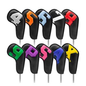 코아이골프 눈에 잘 띄는 빅넘버 NO4 아이언커버 10개입